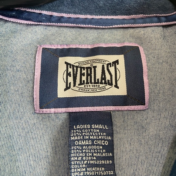 Everlast Women’s Velvet Zip Up Sweatshirts‎ Size Small - Picture 3 of 9